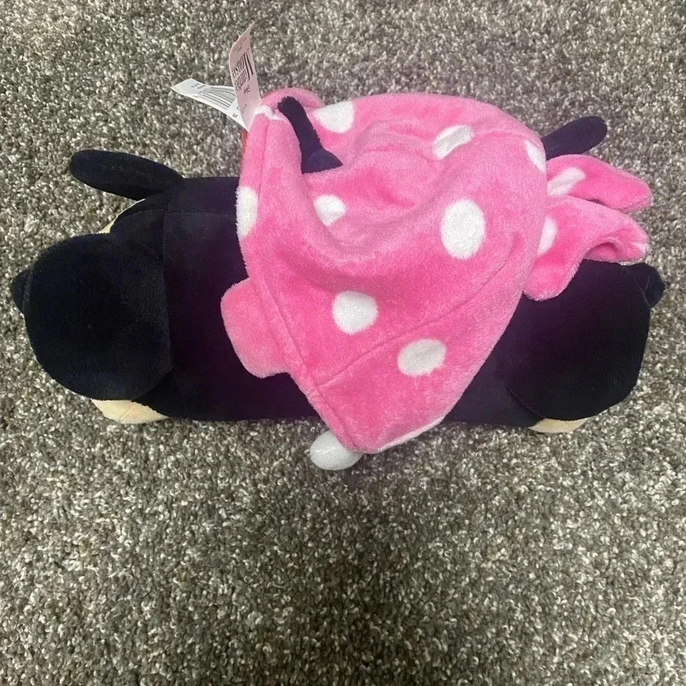 Mickey and Minnie Mouse FlipaZoo 14" Plush Disney 2 in 1 Stuffed Animal Toy